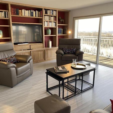 Appartement Panoramique Au Centre De Moulins Avec Terrasse, 2 Chambres, Et Equipements Modernes - Fr-1-489-412 מראה חיצוני תמונה