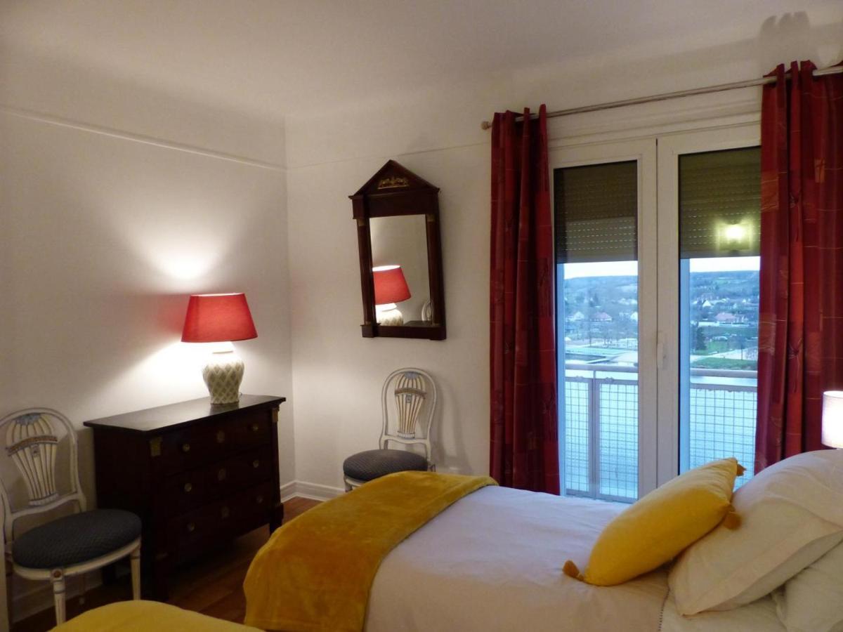 Appartement Panoramique Au Centre De Moulins Avec Terrasse, 2 Chambres, Et Equipements Modernes - Fr-1-489-412 מראה חיצוני תמונה
